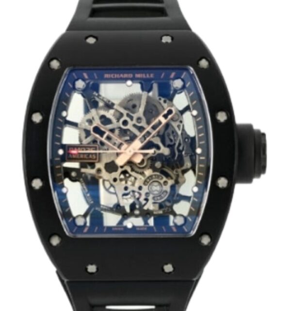 리차드밀 RM035 40mm Titanium&Rose Gold Rubber Strap Skeletonized Dial[SONIC]
