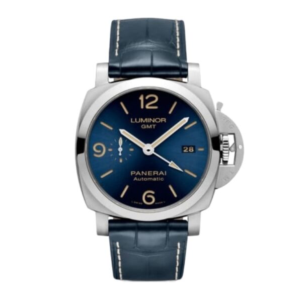 파네라이 루미노르 Gmt 44mm PAM01033 Steel Leather strap Blue Dial[VS]