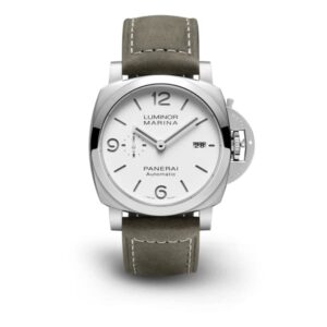 파네라이 루미노르 Marina 44mm PAM01314 Steel Leather strap White Dial[VS]