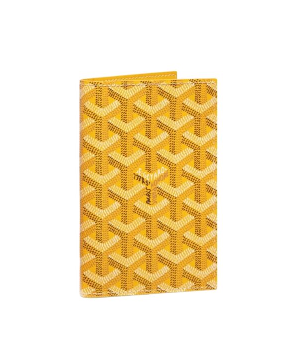 고야드[goyard/리미티드]그르넬 여권 카드지갑(옐로우)