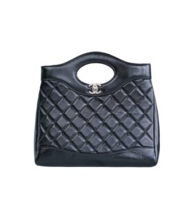 샤넬[chanel/팬더샵]31백 스몰 CC 체인 백(블랙/금장/램스킨)