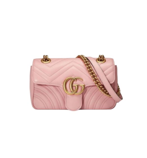 구찌[gucci/OC]GG 마몽 미니 숄더백(핑크)