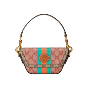 구찌[gucci/OC]GG 수프림 탑 핸들 미니백(핑크)