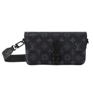 루이비통[louis vuitton/듀티프리]몽수리 웨어러블 윌릿(모노그램 이클립스)