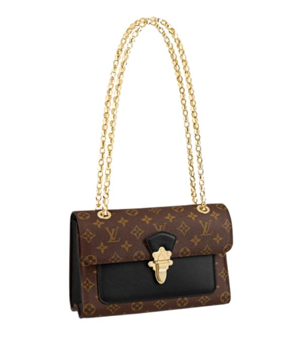 루이비통[louis vuitton/듀티프리]빅투아(모노그램/블랙)