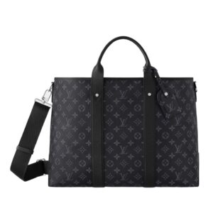 루이비통[louis vuitton/듀티프리]위켄드 토트 NM(모노그램/블랙)