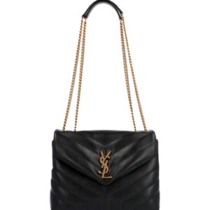 생로랑[ysl]루루 스몰(블랙/금장)