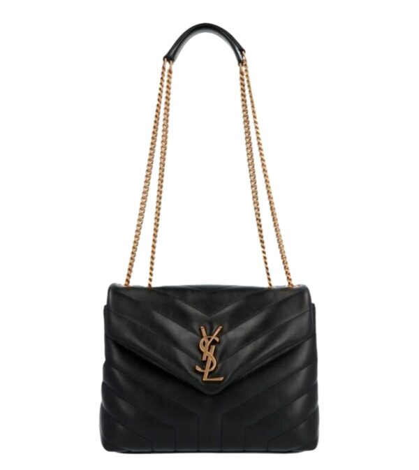 생로랑[ysl]루루 스몰(블랙/금장)