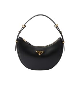 프라다[prada/블랙프라임]아르케 스몰 레더 숄더백(블랙)