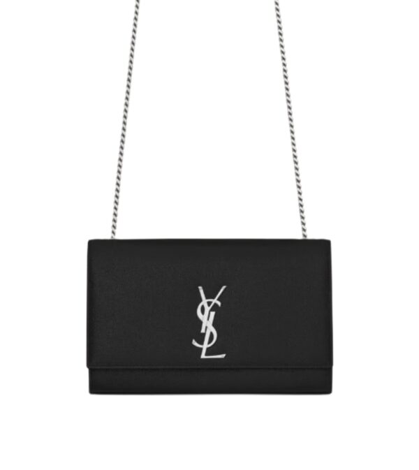 생로랑[ysl]케이트 미디엄 백(블랙/은장)