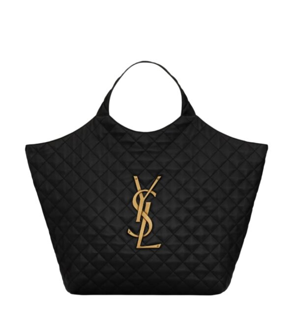 생로랑[ysl]퀼팅 아이케어 맥시 쇼퍼백(블랙)