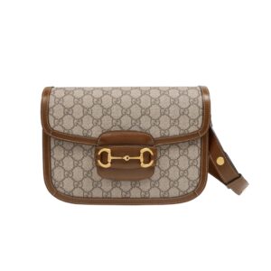 구찌[gucci/OC]홀스빗 1955 스몰 숄더백(GG수프림/브라운)