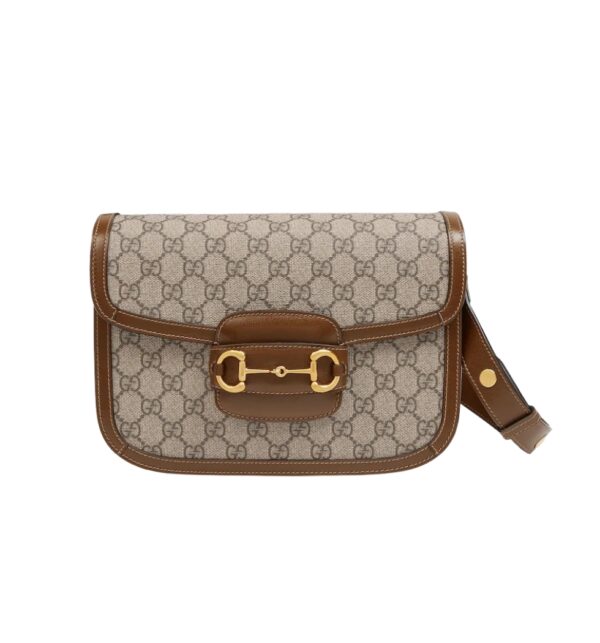 구찌[gucci/OC]홀스빗 1955 스몰 숄더백(GG수프림/브라운)
